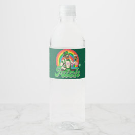 Etiqueta Para Botella De Agua Orgulloso e irlandés St Patrick Personalizado LGBT