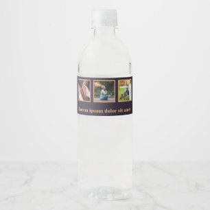 Etiqueta Para Botella De Agua Personalizado principal de atención domiciliaria T