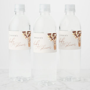 Etiqueta Para Botella De Agua ¡Podemos Esperar! Etiqueta del frasco de agua de B