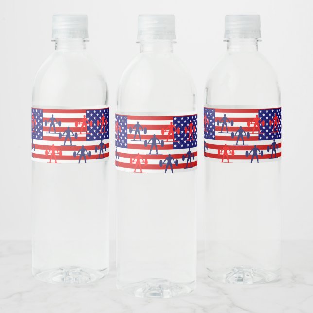 ETIQUETA PARA BOTELLA DE AGUA PONDERACIÓN (Botellas)