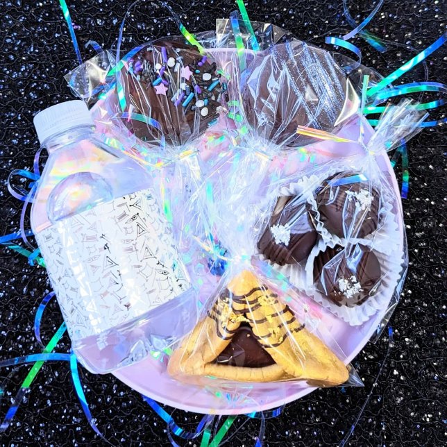 Etiqueta Para Botella De Agua Purim (Subido por el creador)