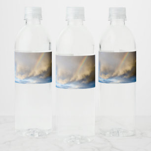 Etiqueta Para Botella De Agua rebelión del arcoíris