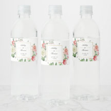 Rosa crema moderna Boda acuarela floral