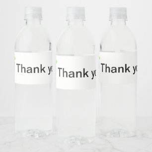 Etiqueta Para Botella De Agua Simple.fresa morada gracias agregar nombre persona