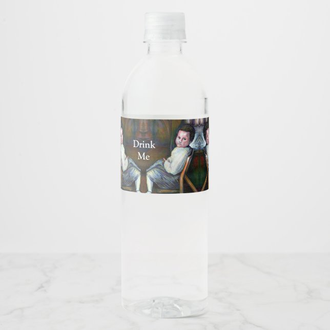 Etiqueta Para Botella De Agua Síntesis (Anverso)