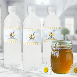 Etiqueta Para Botella De Agua Sip and See Our Sweet Babee Water Bottle Label