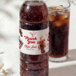 Etiqueta Para Botella De Agua  Soda Pop Baby Shower Water Bottle Label 