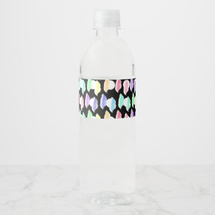 Etiqueta Para Botella De Agua ¡Splash acuarela!
