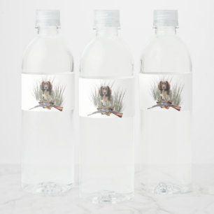 Etiqueta Para Botella De Agua Sprocker Spaniel