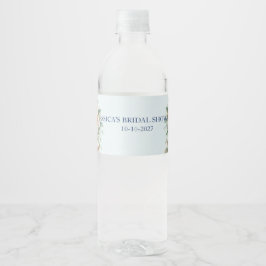 Etiqueta Para Botella De Agua Su próximo capítulo Agua para la fiesta de despedi
