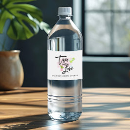 Etiqueta Para Botella De Agua Taco Sobre Amor Despedida de Soltera