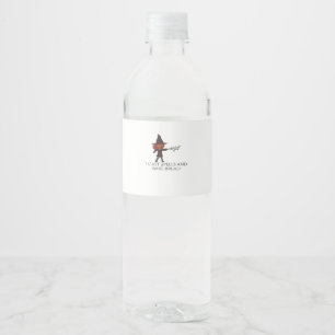 Etiqueta Para Botella De Agua Tinta Whimsigoth – Bosques místicos, lunas y magia
