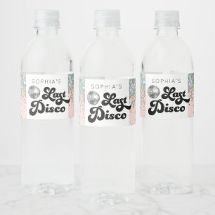 Etiqueta Para Botella De Agua Última Disco Bachelorette Botellas de Agua