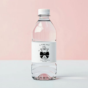 Etiqueta Para Botella De Agua Un poquito más viejo Martini Birthday Party