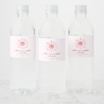 Un Rayo Pequeño De Sunshine Pink Sun Baby Shower