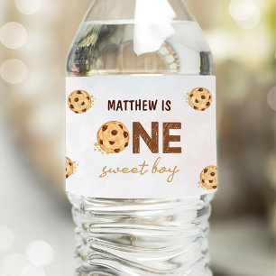 Etiqueta Para Botella De Agua Una dulce fiesta de cumpleaños de Cookie