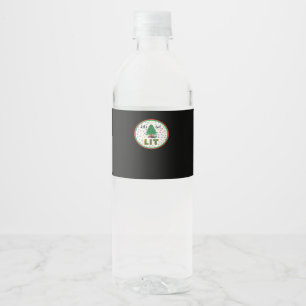 Etiqueta Para Botella De Agua Vamos a recibir luz para Navidades Navidades diver