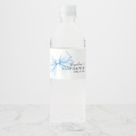 Etiqueta Para Botella De Agua Water Bottle Label Baby Shower.