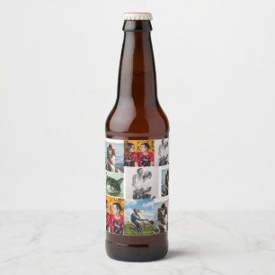 Etiqueta Para Botella De Cerveza 9 Foto Colaje Personalizado Personalizado