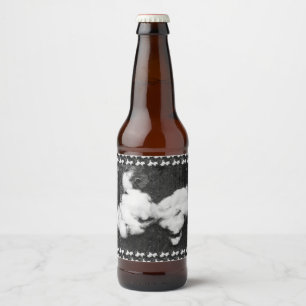 Etiqueta Para Botella De Cerveza abajo esponjoso