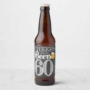 Etiqueta Para Botella De Cerveza Alegrías y cervezas a 60 años de cerveza de