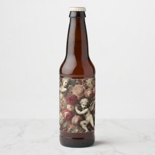 Etiqueta Para Botella De Cerveza Ángeles de discordia - Barroco gótico