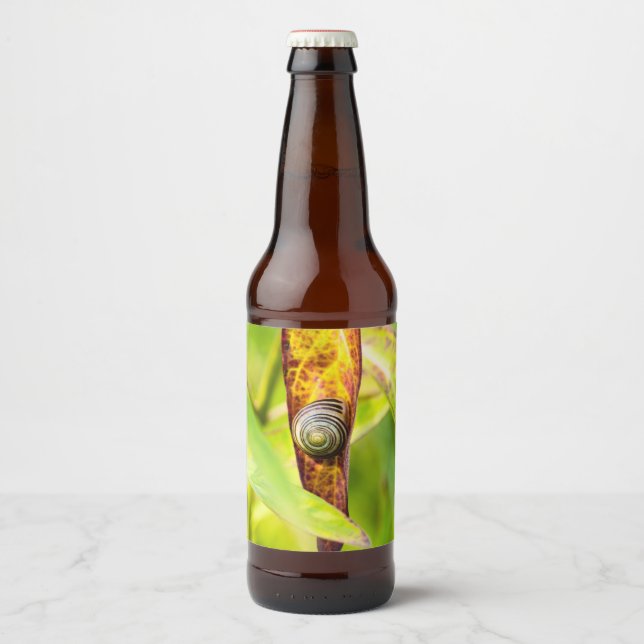 Etiqueta Para Botella De Cerveza apego tranquilo (Anverso)