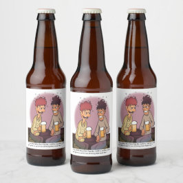 Etiqueta Para Botella De Cerveza Beer Buddies