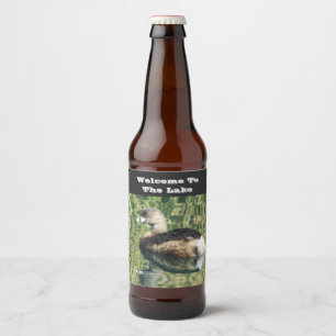 Etiqueta Para Botella De Cerveza Bienvenidos Al Invitado A La Reflexión Sobre El Ag