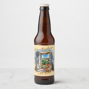 Etiqueta Para Botella De Cerveza Bjelovar