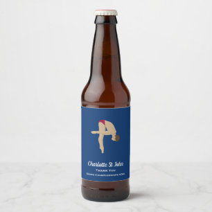 Etiqueta Para Botella De Cerveza Buceo