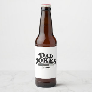 Etiqueta Para Botella De Cerveza Chistes de Papá Cargando Día del Padre Abuelo Mari