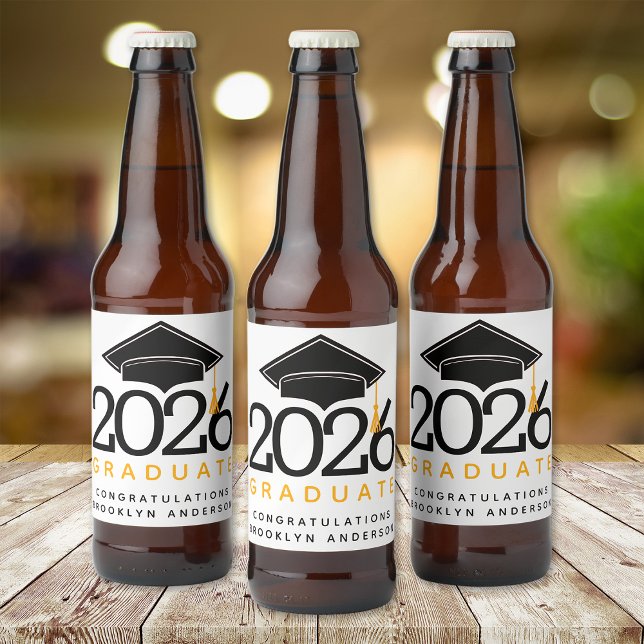 Etiqueta Para Botella De Cerveza Clase de graduación de 20XX (Subido por el creador)