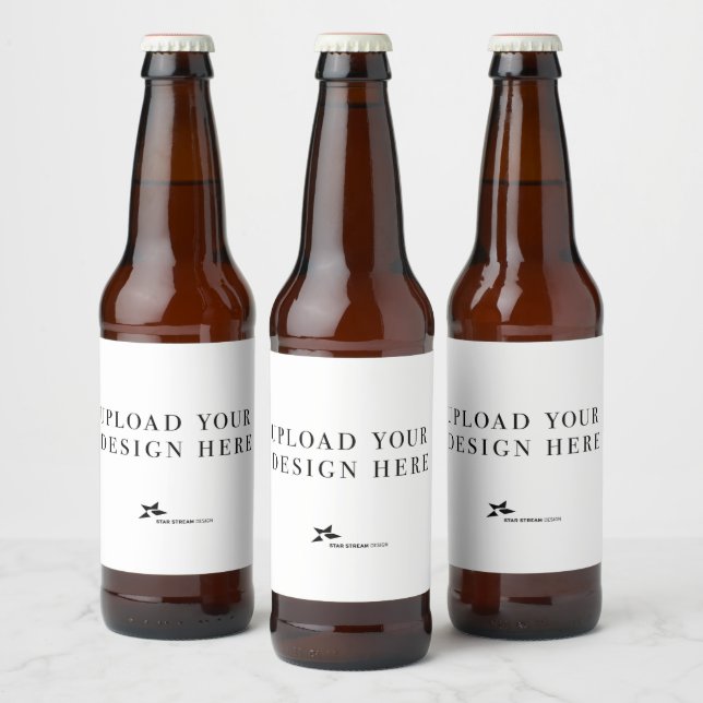 Etiqueta Para Botella De Cerveza Crea tu propio diseño. (Botellas)