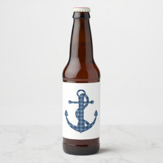 Etiqueta Para Botella De Cerveza Crear su propio personalizado | Anuncio azul tartá