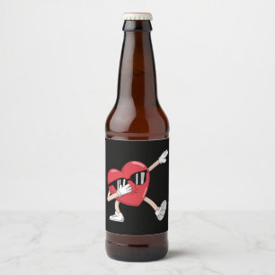 Etiqueta Para Botella De Cerveza Día de San Valentín Chicos Chicas Divertidos Dabbi