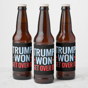 Etiqueta Para Botella De Cerveza Donald Trump La Superará En 2024