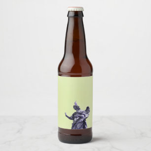 Etiqueta Para Botella De Cerveza Efecto de color, fotografía simple filtrada y mode