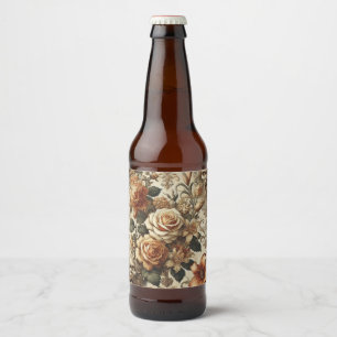 Etiqueta Para Botella De Cerveza Elegancia Grotesca – Victoriana Gótica