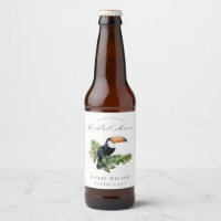 Elegante Ducha de Novia de Tucán de Selva Tropical