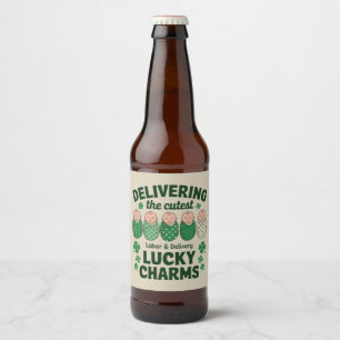 Etiqueta Para Botella De Cerveza Enfermera de Encanto por el Trabajo y la Entrega S