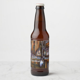 Etiqueta Para Botella De Cerveza Entendido implícitamente
