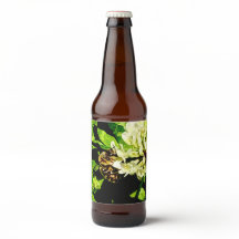 Etiqueta de agua de abeja