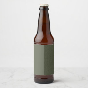 Etiqueta Para Botella De Cerveza Etiqueta de botella texturada verde de personaliza