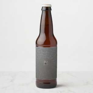 Etiqueta Para Botella De Cerveza Etiqueta de botellas web de Spider