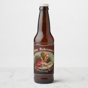 Etiqueta Para Botella De Cerveza Etiqueta de cerveza de la casa de Dame