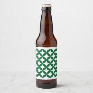 Etiqueta Para Botella De Cerveza Etiqueta verde de frasco de cerveza Shippo