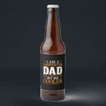 Etiqueta Para Botella De Cerveza Father's Day I Am A Carpenter Dad<br><div class="desc">Father's Day I Am A Carpenter Dad</div>
