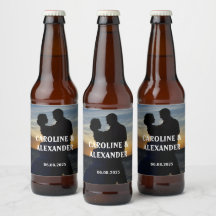 Foto de Novia y Groom Elegante Boda de recién casa