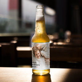 Etiqueta Para Botella De Cerveza Foto moderna y lo que más importa